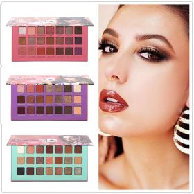 Girls Pearlescent Matte Pumpkin Burgundy Netflix Eyeshadow in 21 (Color: Green)