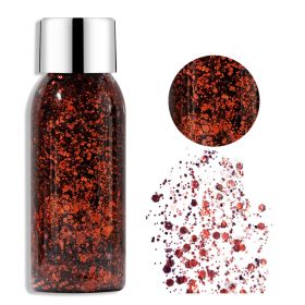 Liquid Glitter Eyeshadow Quick Drying Long Lasting Sparkling Metallic High Pigmented Glitter Eye Shadow (Color: 07)