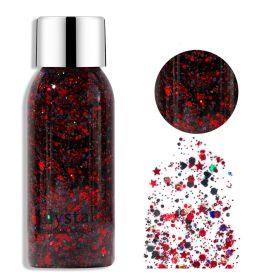 Liquid Glitter Eyeshadow Quick Drying Long Lasting Sparkling Metallic High Pigmented Glitter Eye Shadow (Color: 05)