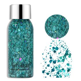 Liquid Glitter Eyeshadow Quick Drying Long Lasting Sparkling Metallic High Pigmented Glitter Eye Shadow (Color: 04)